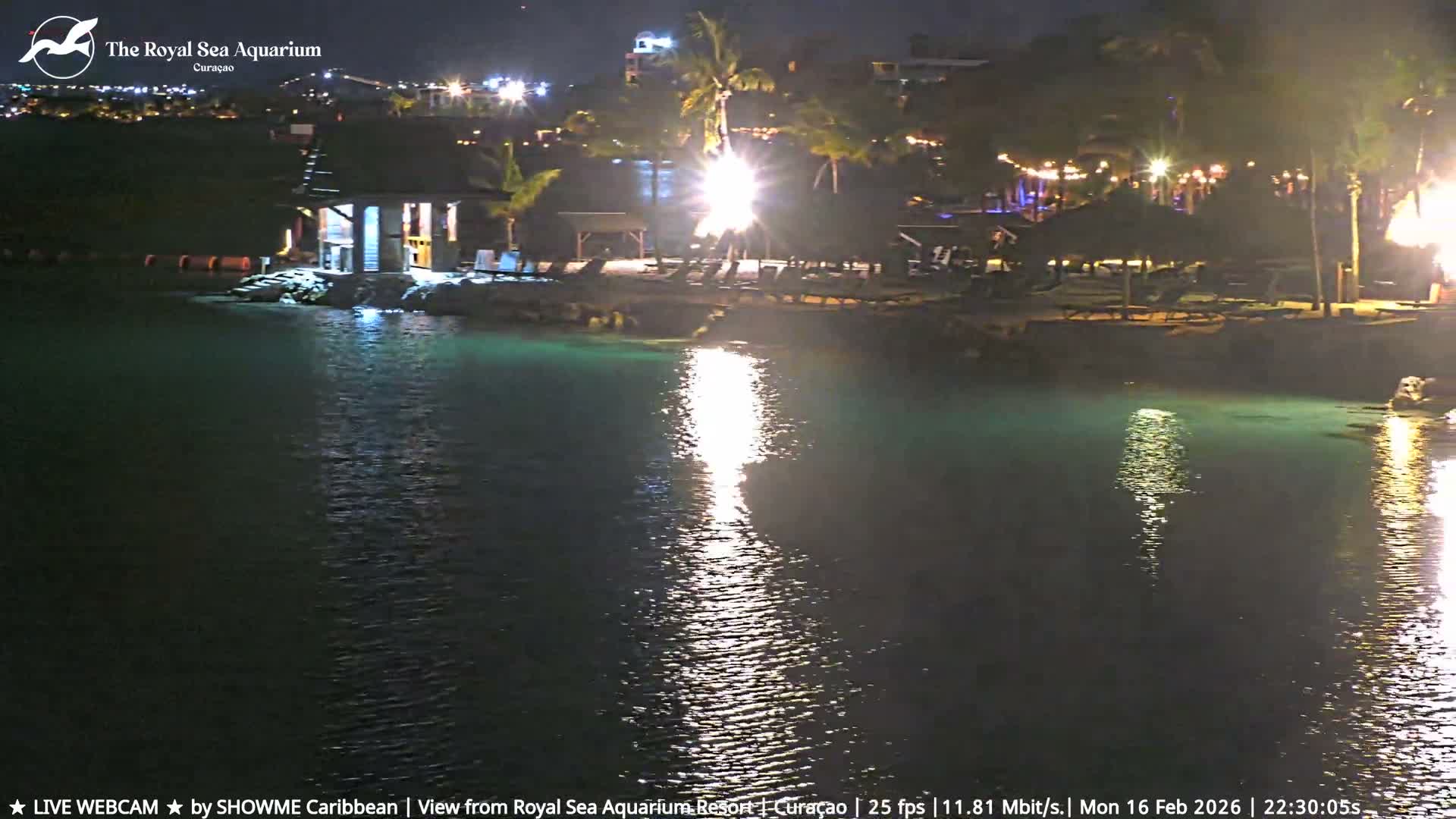 Willemstad, The Royal Sea Aquarium Resort Beach Live Cam - Willemstad, Curacao, Netherland 