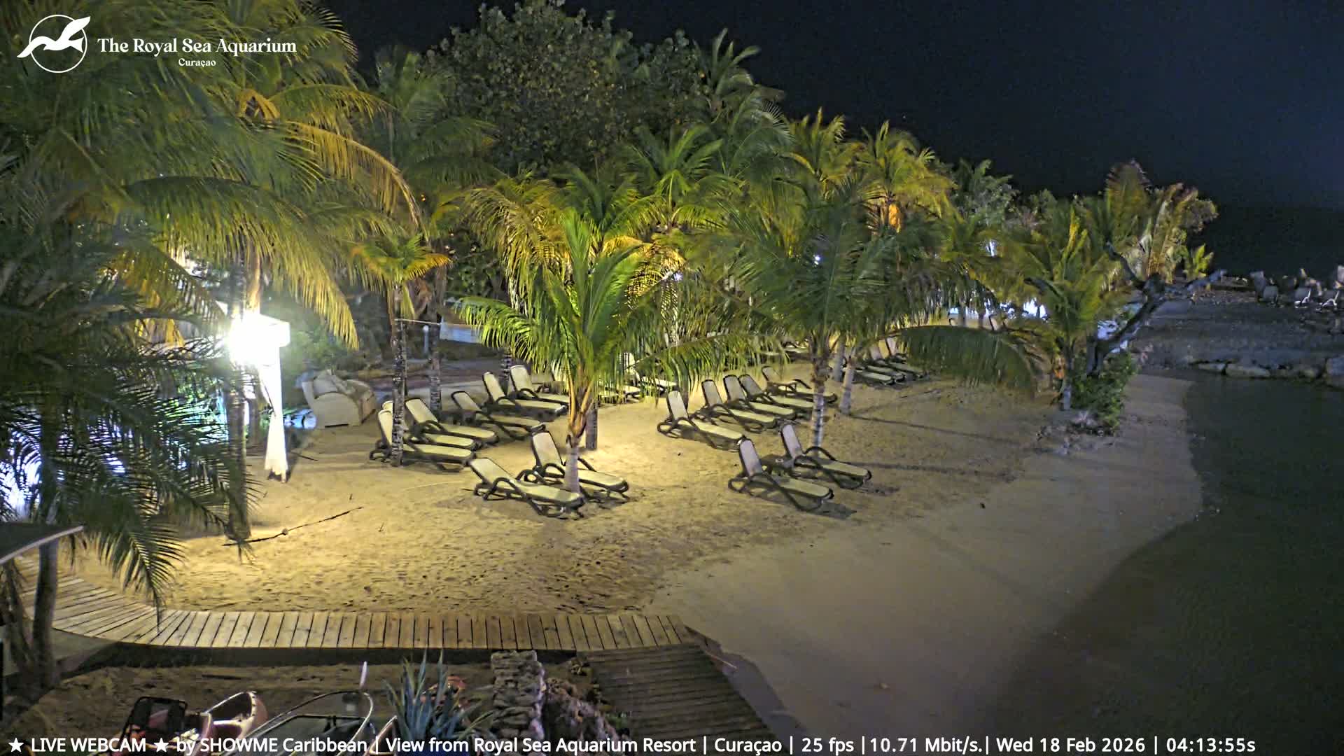 Willemstad, The Royal Sea Aquarium Resort Beach Live Cam - Willemstad, Curacao, Netherland 