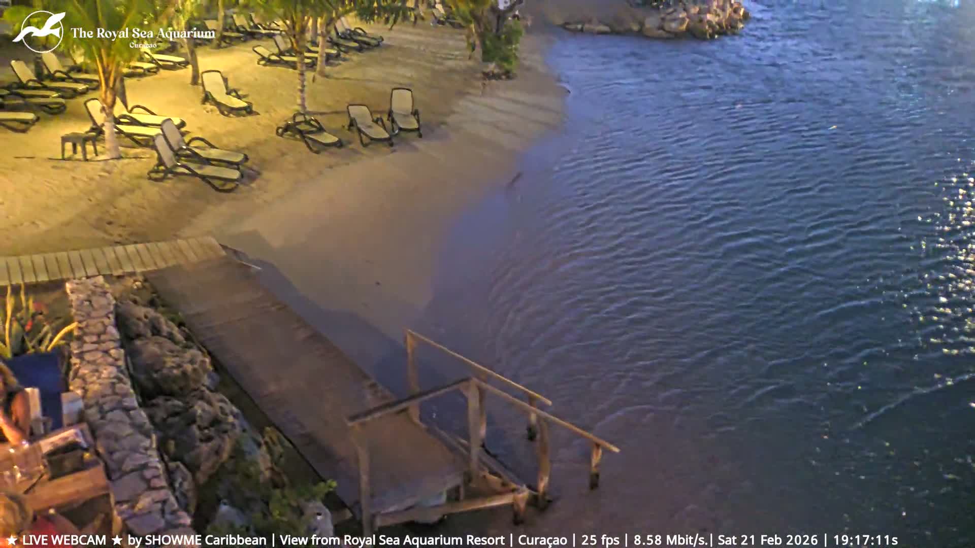 Willemstad, The Royal Sea Aquarium Resort Beach Live Cam - Willemstad, Curacao, Netherland 