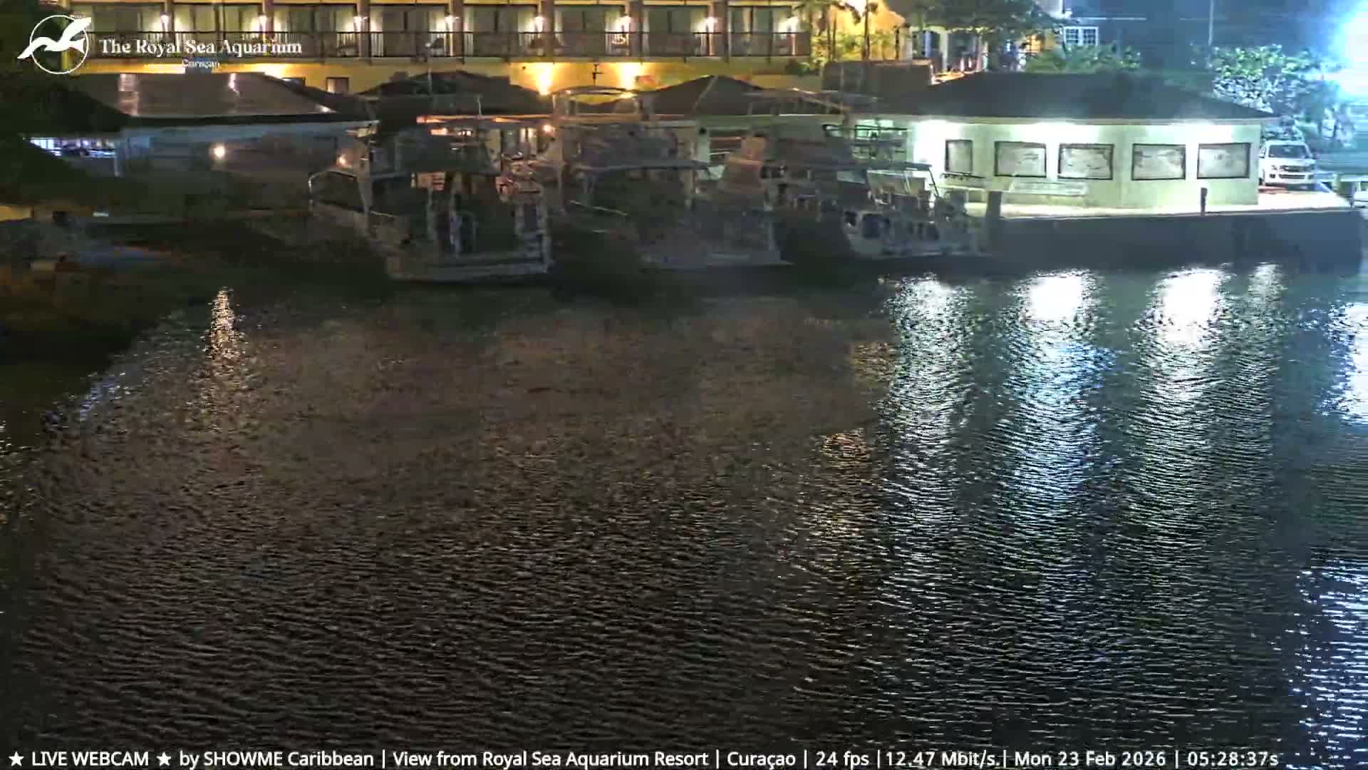 Willemstad, The Royal Sea Aquarium Resort Beach Live Cam - Willemstad, Curacao, Netherland 