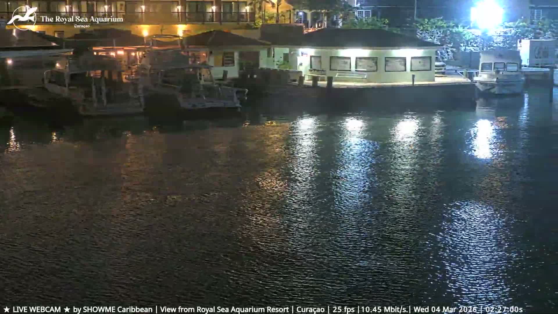 Willemstad, The Royal Sea Aquarium Resort Beach Live Cam - Willemstad, Curacao, Netherland 