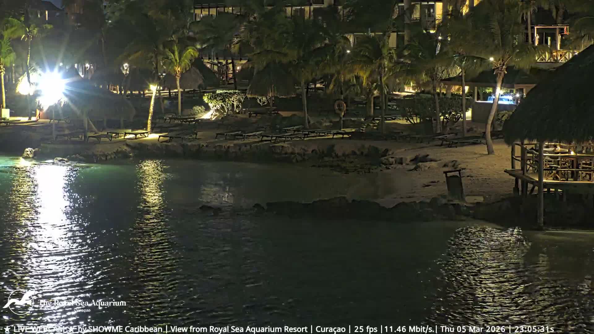 Willemstad, The Royal Sea Aquarium Resort Beach Live Cam - Willemstad, Curacao, Netherland 