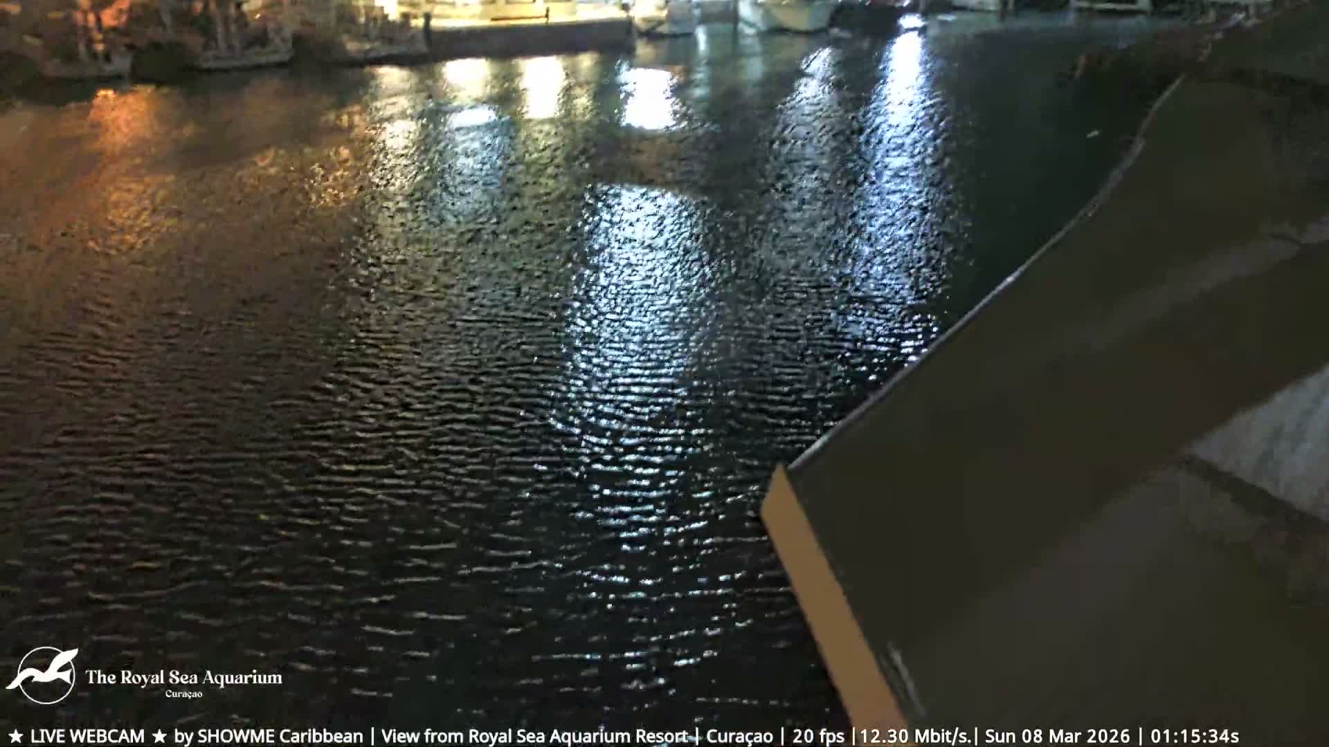 Willemstad, The Royal Sea Aquarium Resort Beach Live Cam - Willemstad, Curacao, Netherland 