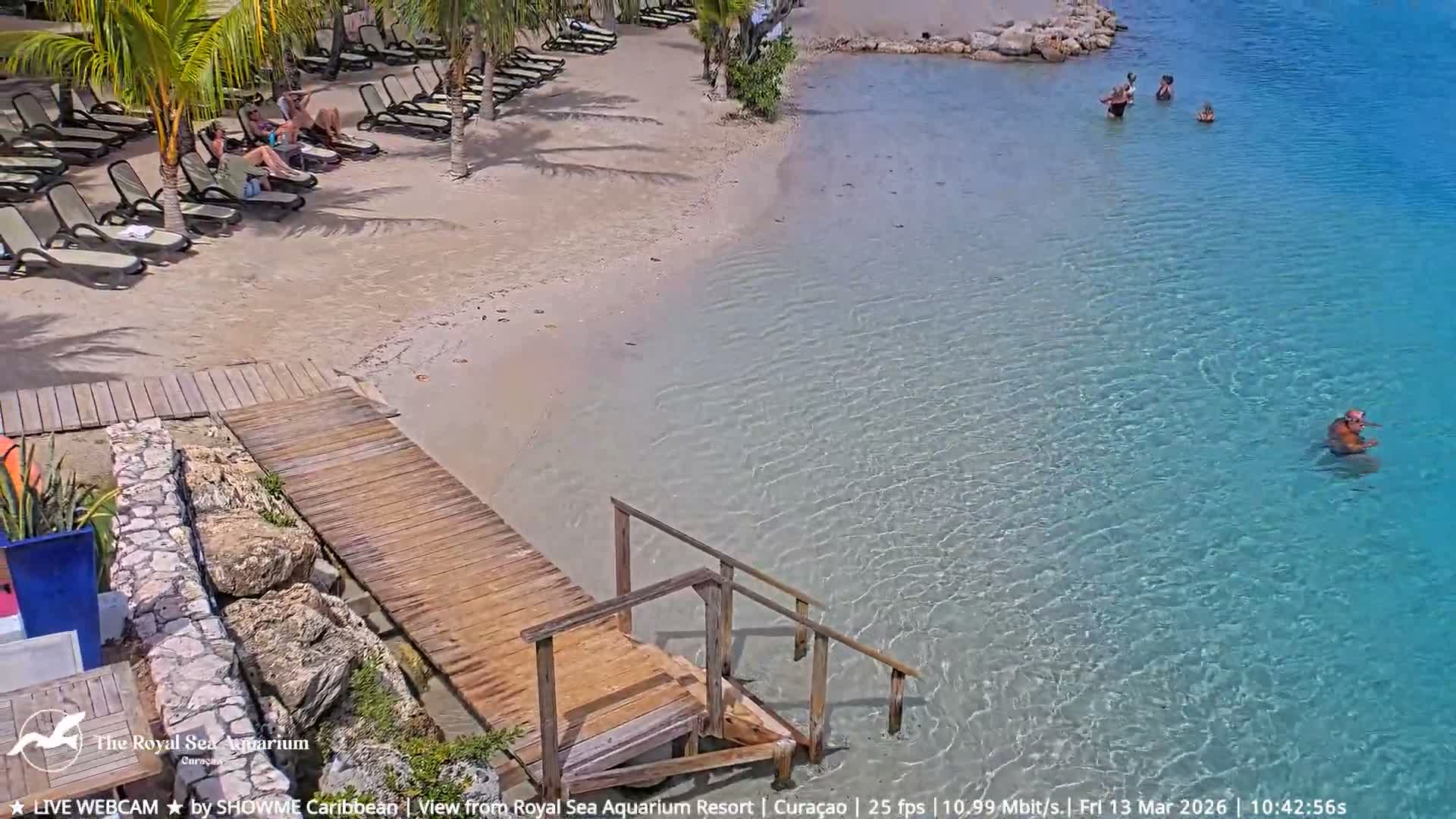 Willemstad, The Royal Sea Aquarium Resort Beach Live Cam - Willemstad, Curacao, Netherland 