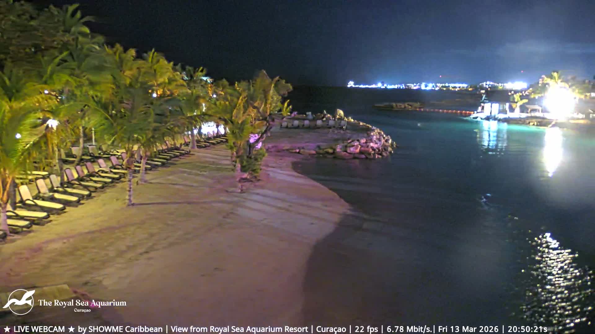 Willemstad, The Royal Sea Aquarium Resort Beach Live Cam - Willemstad, Curacao, Netherland 