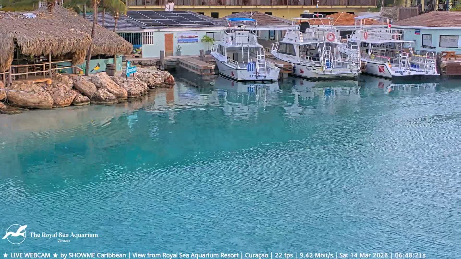Willemstad, The Royal Sea Aquarium Resort Beach Live Cam - Willemstad, Curacao, Netherland 