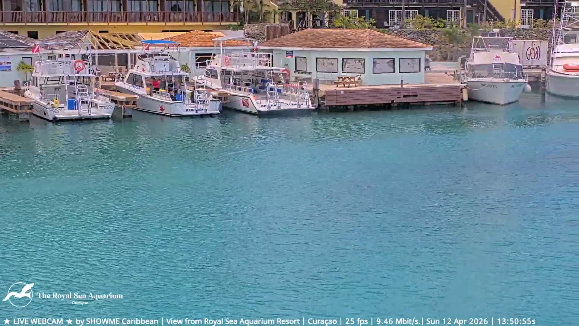 Willemstad, The Royal Sea Aquarium Resort Beach Live Cam - Willemstad, Curacao, Netherland 