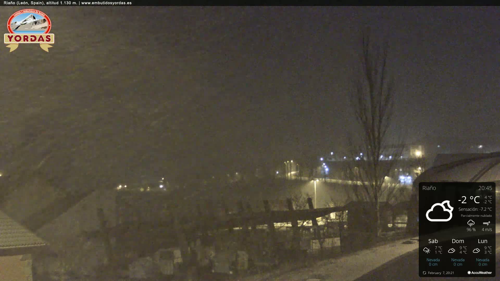 Yordas Peak (Pica Yordas) from Riaño Live Cam - León, Castile&León, Spain