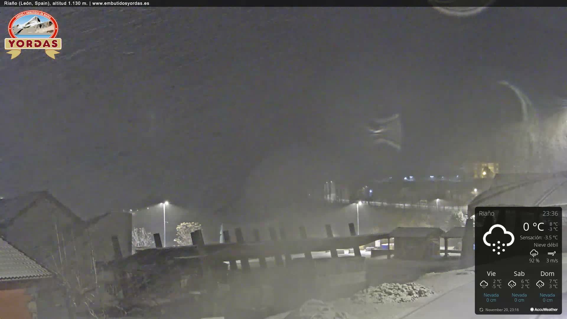 Yordas Peak (Pica Yordas) from Riaño Live Cam - León, Castile&León, Spain