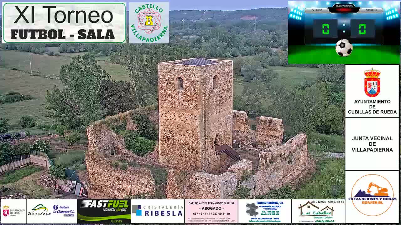 Villapadierna Castle Live Cam - León, Castile&León, Spain