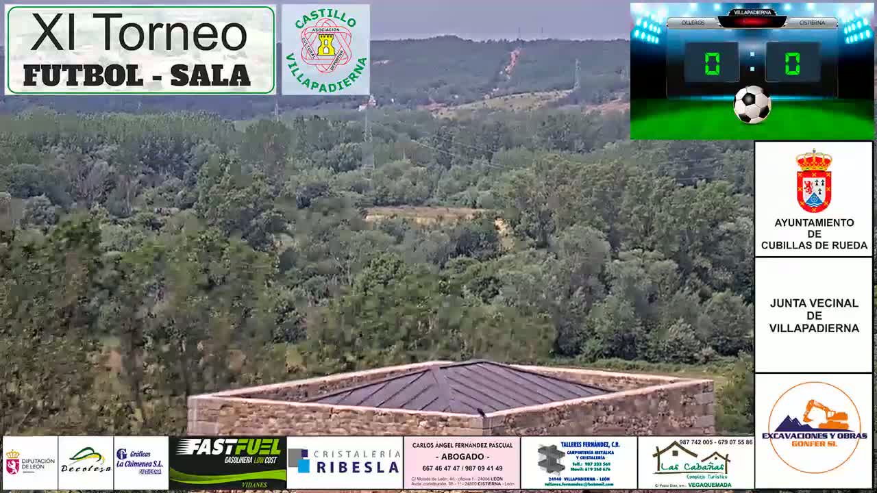Villapadierna Castle Live Cam - León, Castile&León, Spain