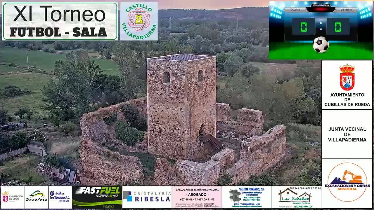 Villapadierna Castle Live Cam - León, Castile&León, Spain