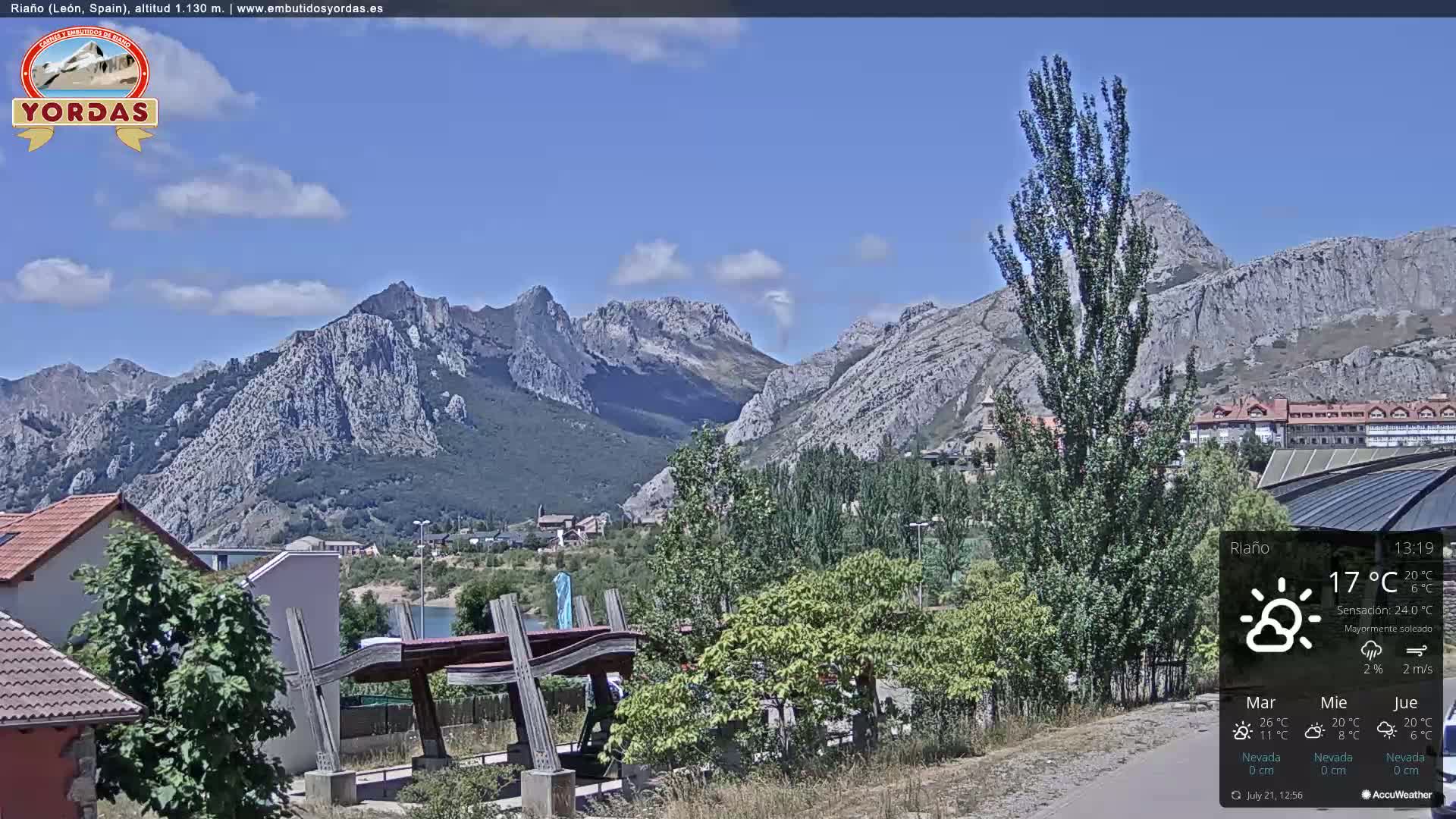 Villapadierna Castle Live Cam - León, Castile&León, Spain