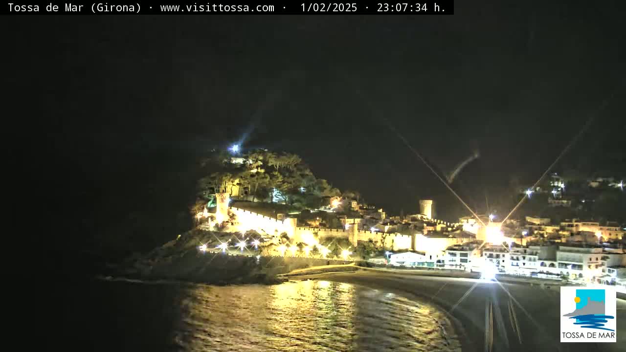 Tossa de Mar Landscape Live Cam - Girona, Catalonia, Spain