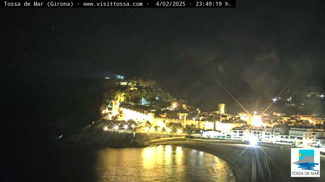 Tossa de Mar Landscape Live Cam - Girona, Catalonia, Spain