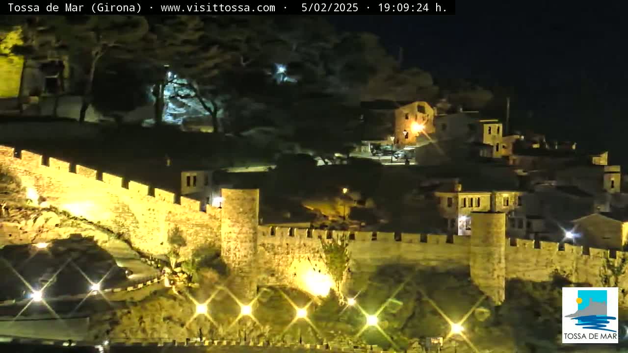 Tossa de Mar Landscape Live Cam - Girona, Catalonia, Spain