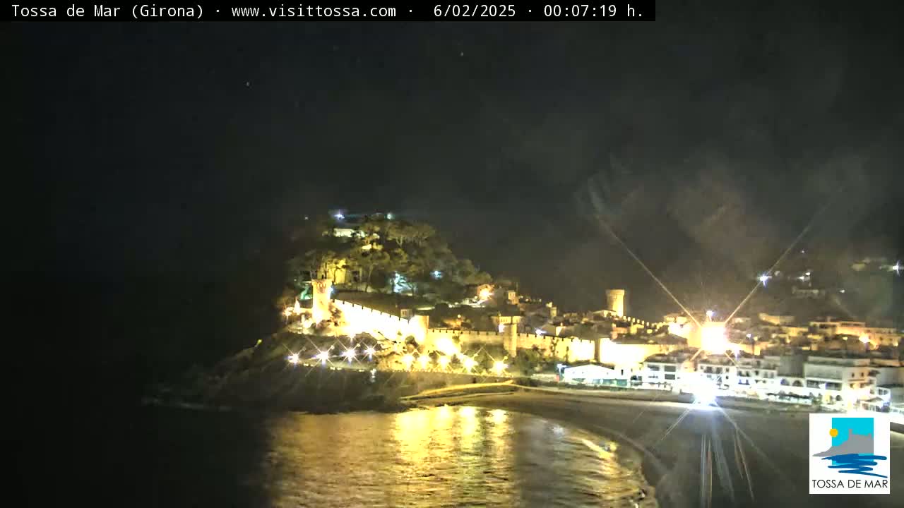 Tossa de Mar Landscape Live Cam - Girona, Catalonia, Spain
