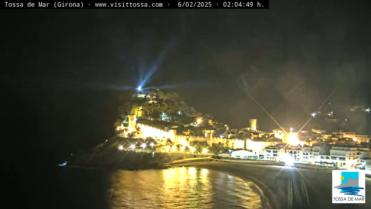 Tossa de Mar Landscape Live Cam - Girona, Catalonia, Spain