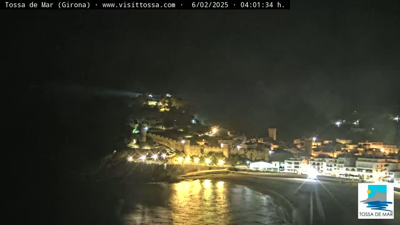 Tossa de Mar Landscape Live Cam - Girona, Catalonia, Spain