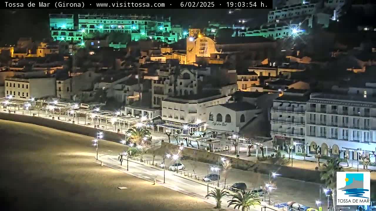 Tossa de Mar Landscape Live Cam - Girona, Catalonia, Spain
