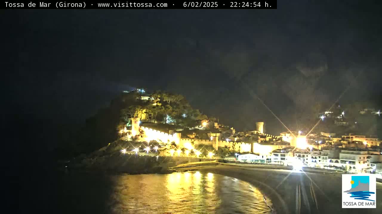 Tossa de Mar Landscape Live Cam - Girona, Catalonia, Spain