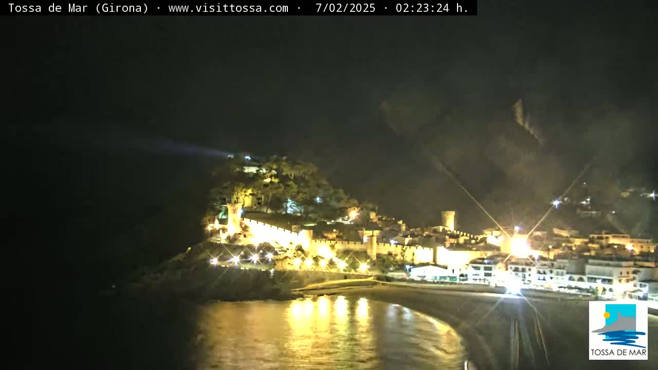 Tossa de Mar Landscape Live Cam - Girona, Catalonia, Spain