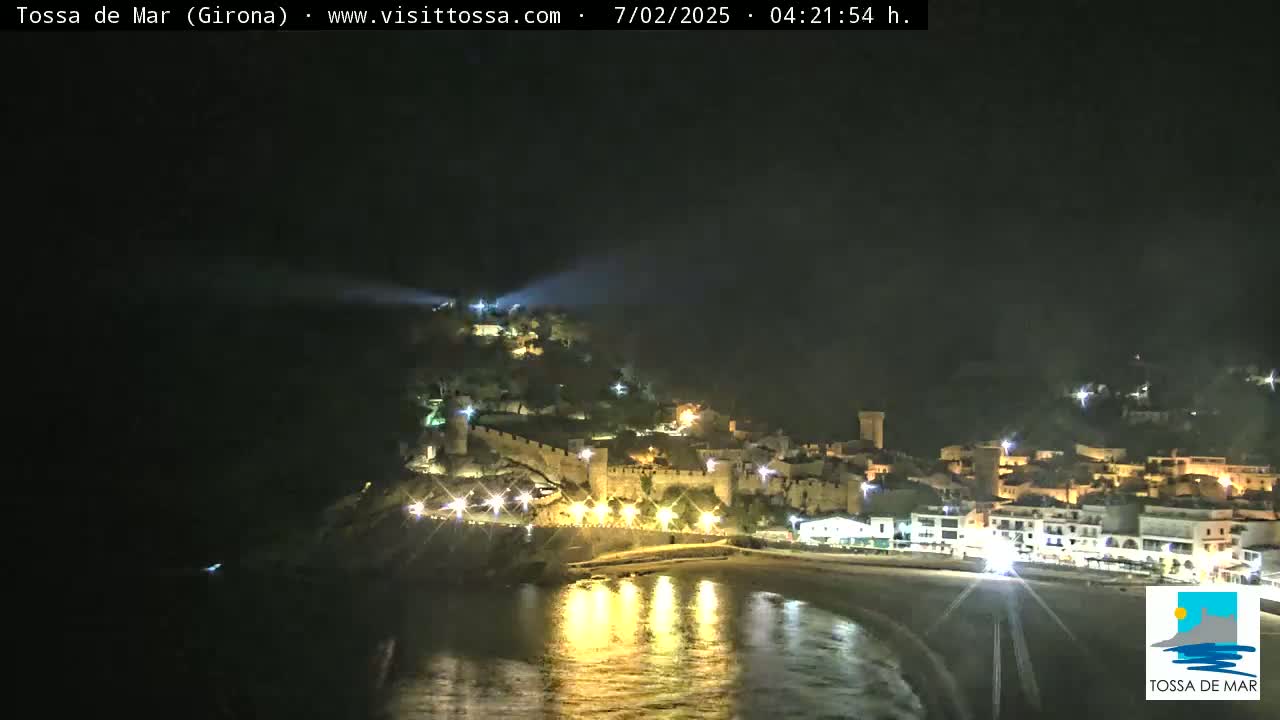 Tossa de Mar Landscape Live Cam - Girona, Catalonia, Spain