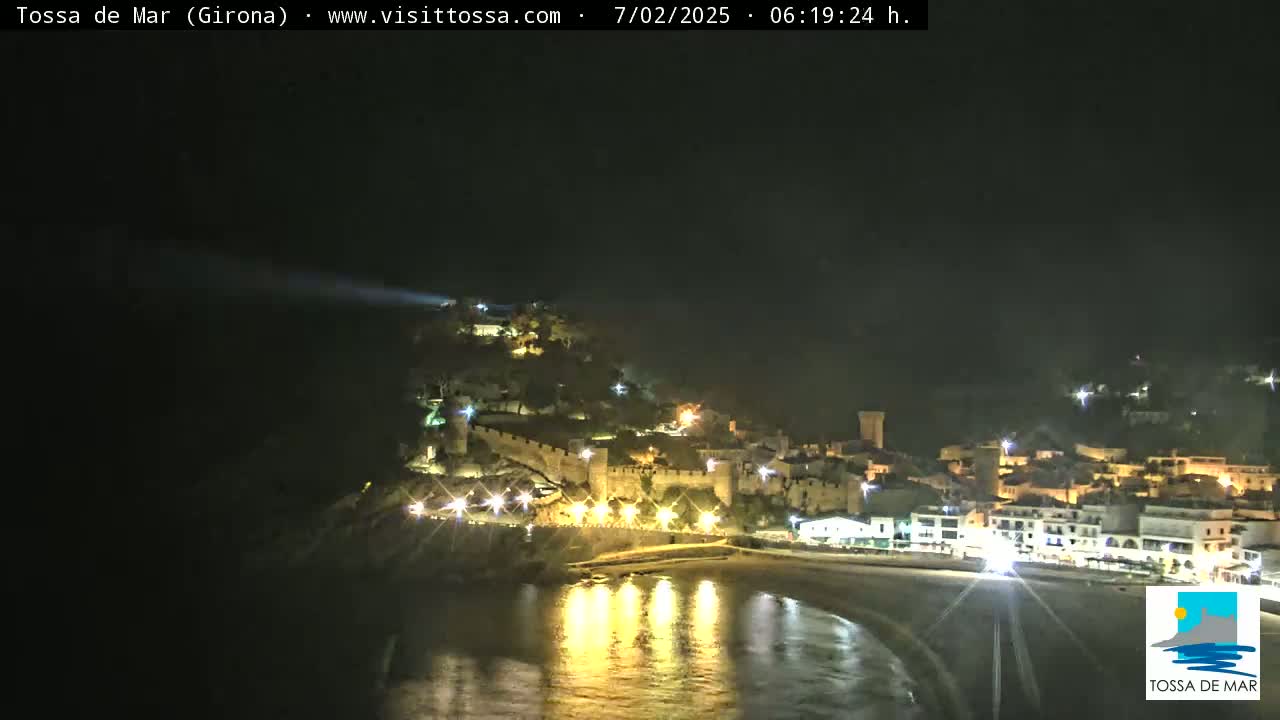 Tossa de Mar Landscape Live Cam - Girona, Catalonia, Spain