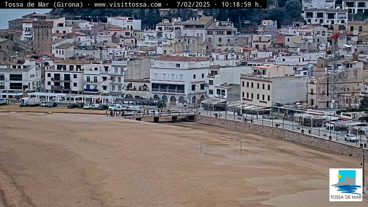 Tossa de Mar Landscape Live Cam - Girona, Catalonia, Spain
