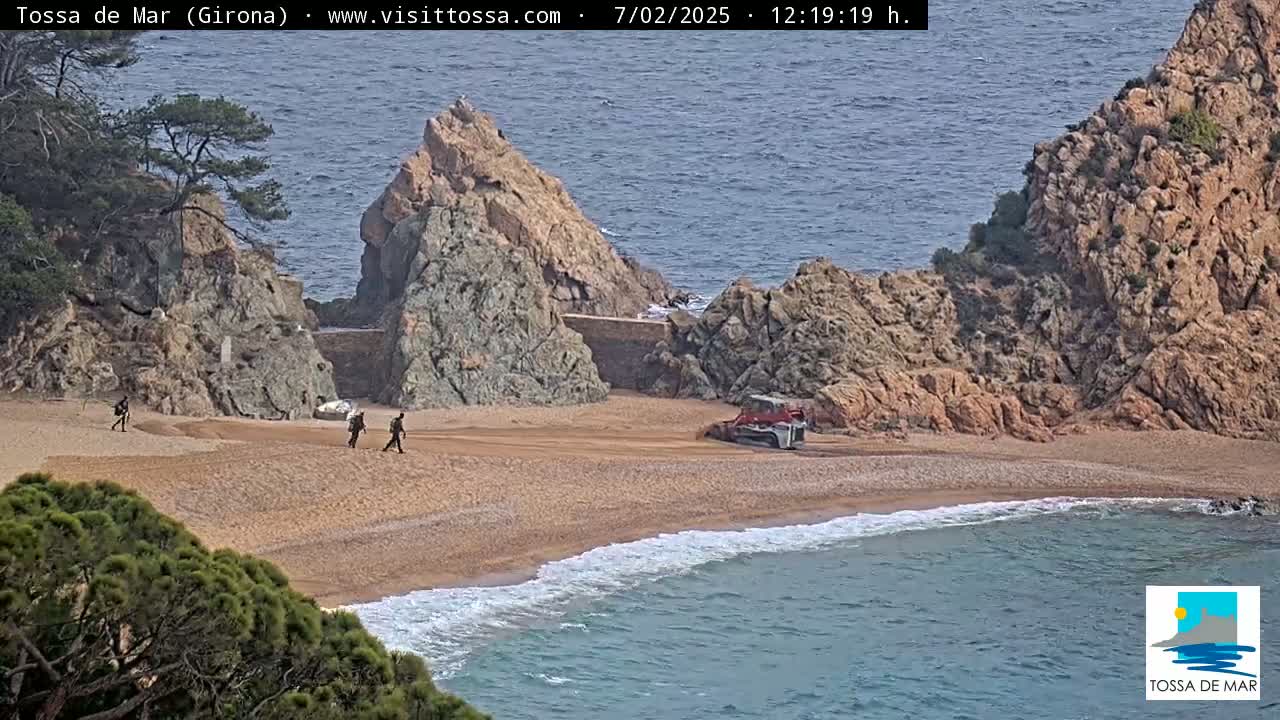 Tossa de Mar Landscape Live Cam - Girona, Catalonia, Spain