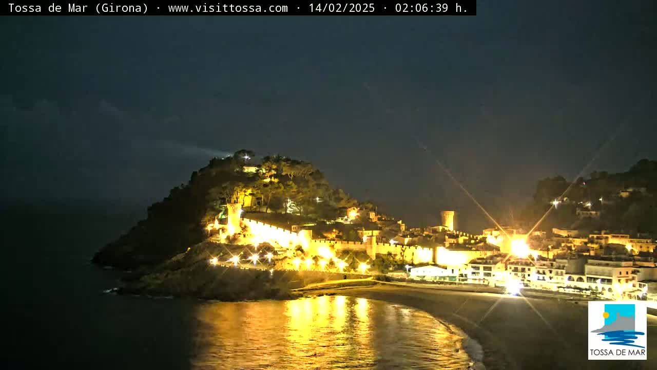 Tossa de Mar Landscape Live Cam - Girona, Catalonia, Spain