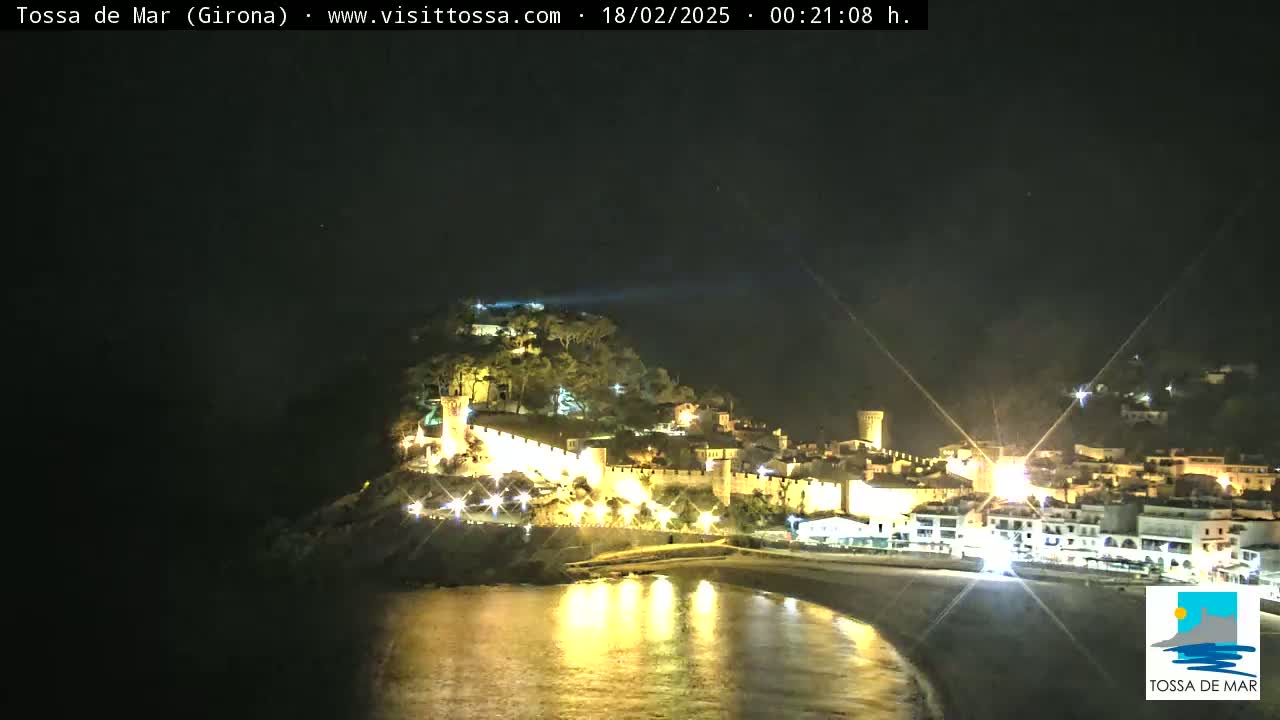 Tossa de Mar Landscape Live Cam - Girona, Catalonia, Spain