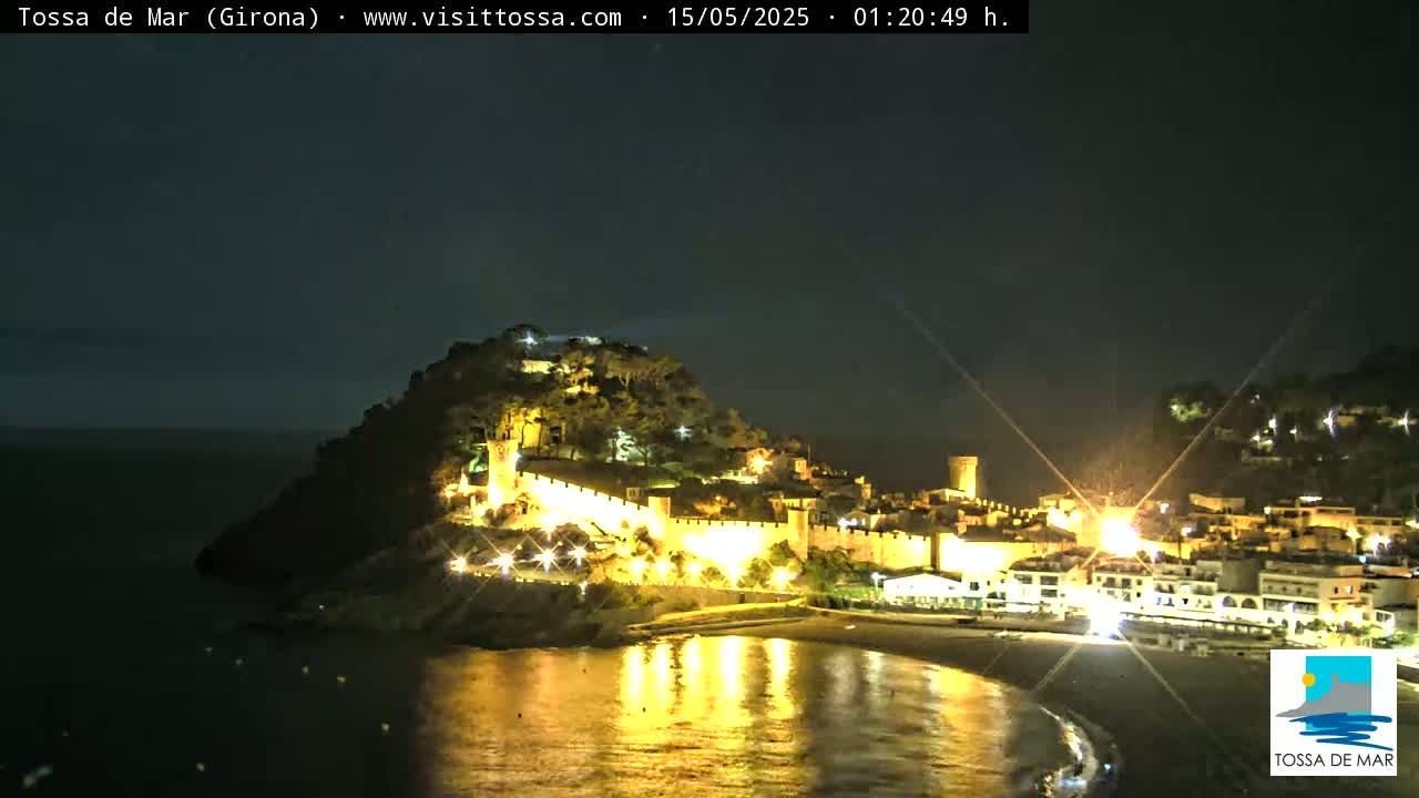 Tossa de Mar Landscape Live Cam - Girona, Catalonia, Spain