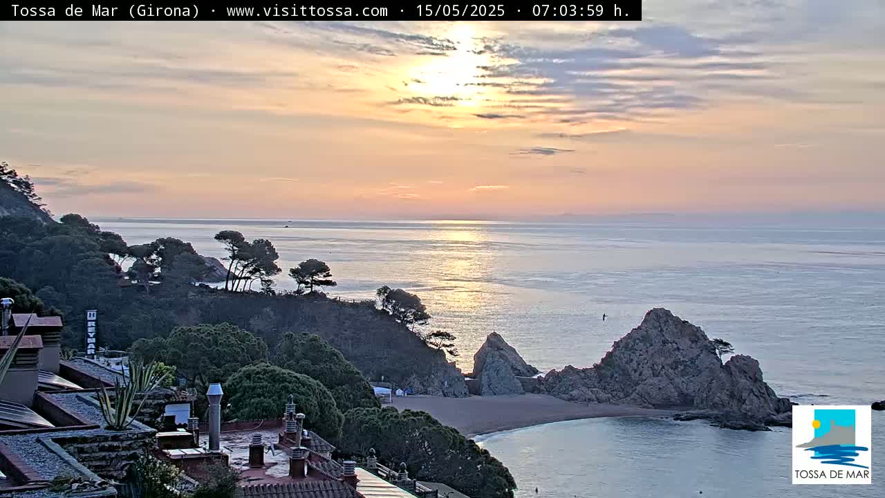 Tossa de Mar Landscape Live Cam - Girona, Catalonia, Spain