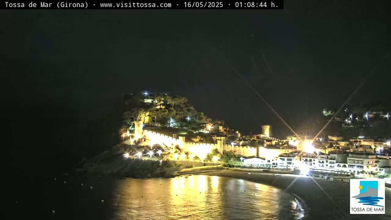 Tossa de Mar Landscape Live Cam - Girona, Catalonia, Spain