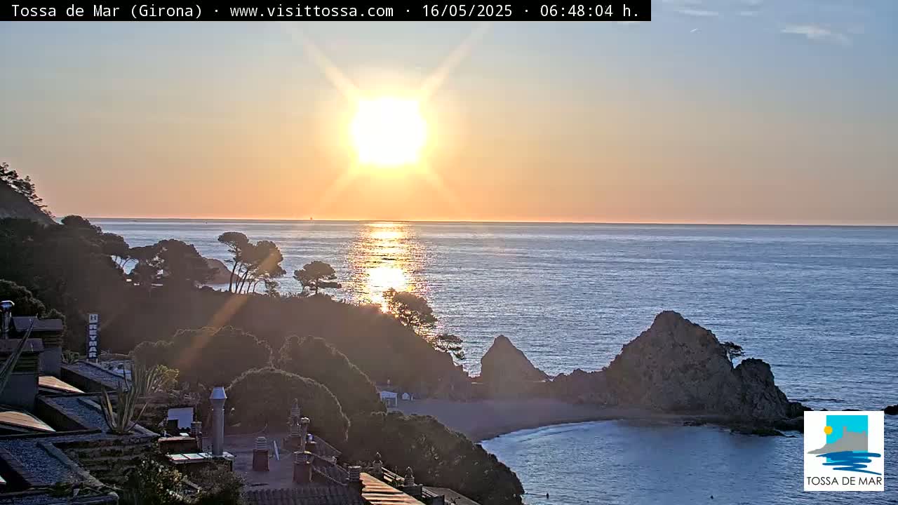 Tossa de Mar Landscape Live Cam - Girona, Catalonia, Spain
