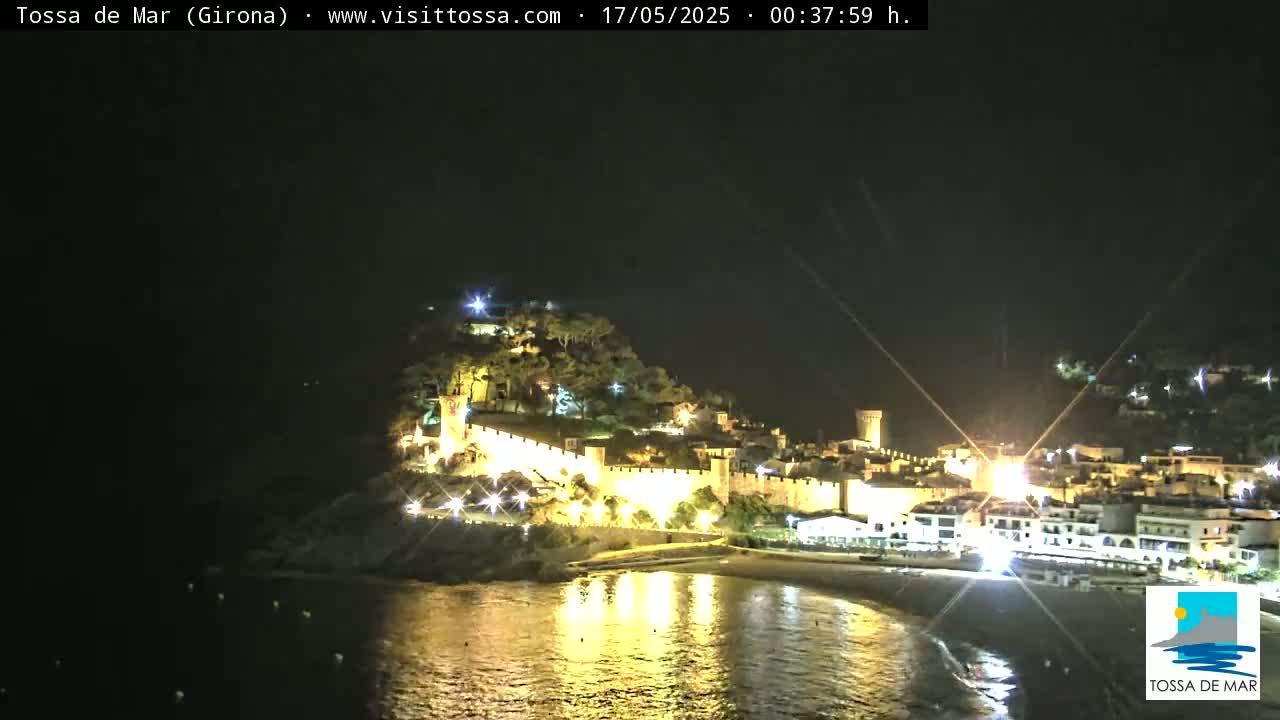 Tossa de Mar Landscape Live Cam - Girona, Catalonia, Spain