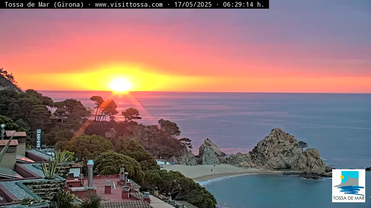 Tossa de Mar Landscape Live Cam - Girona, Catalonia, Spain