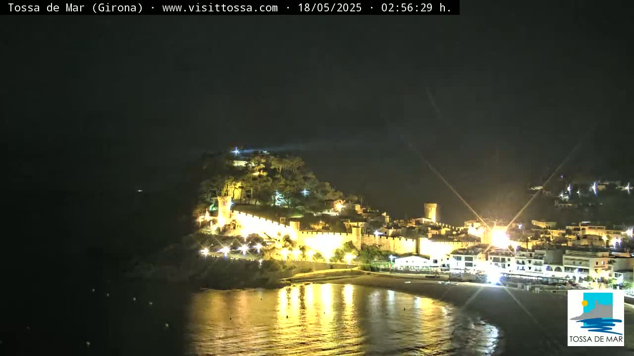 Tossa de Mar Landscape Live Cam - Girona, Catalonia, Spain