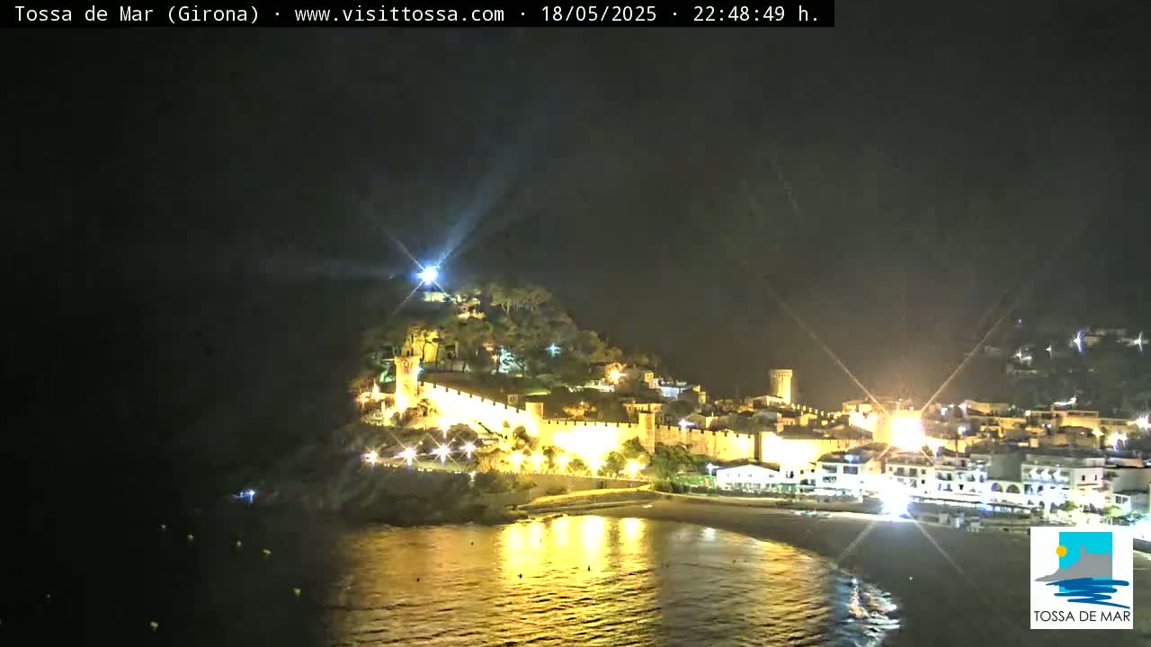 Tossa de Mar Landscape Live Cam - Girona, Catalonia, Spain
