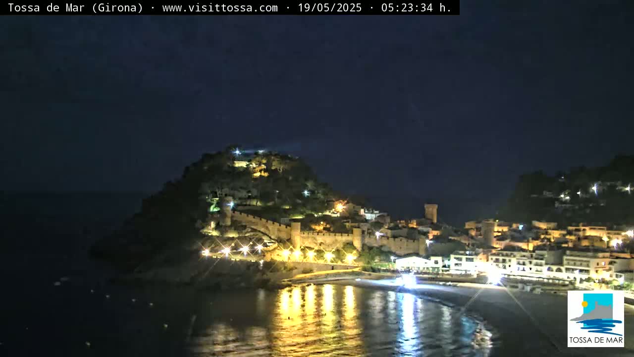 Tossa de Mar Landscape Live Cam - Girona, Catalonia, Spain