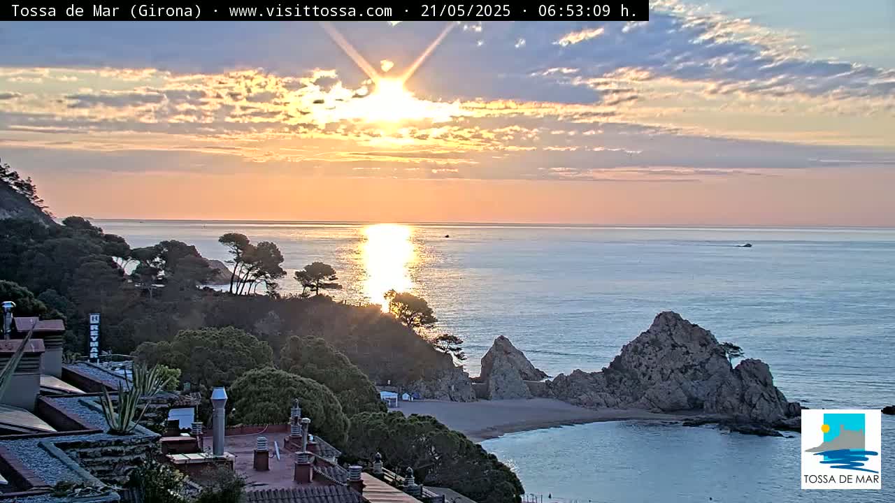 Tossa de Mar Landscape Live Cam - Girona, Catalonia, Spain