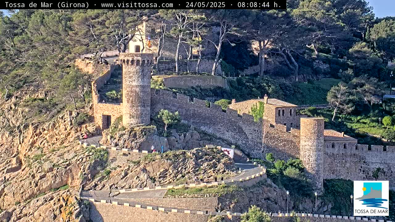 Tossa de Mar Landscape Live Cam - Girona, Catalonia, Spain