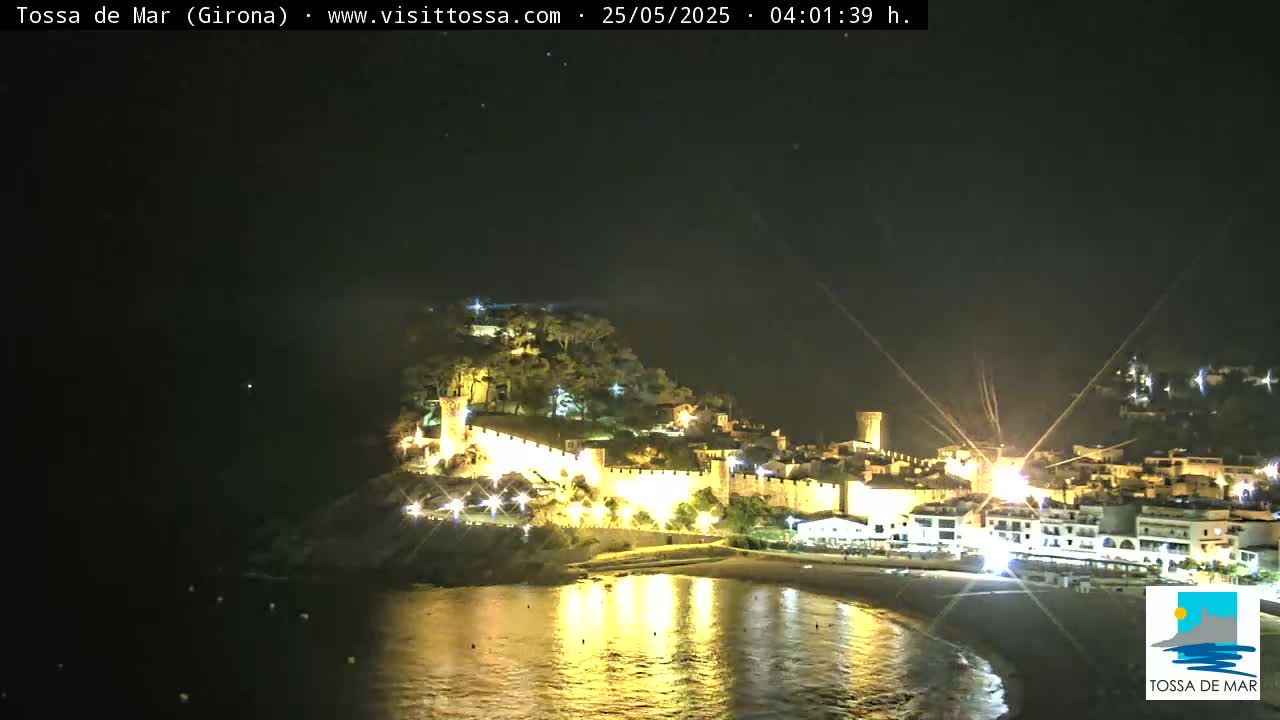 Tossa de Mar Landscape Live Cam - Girona, Catalonia, Spain