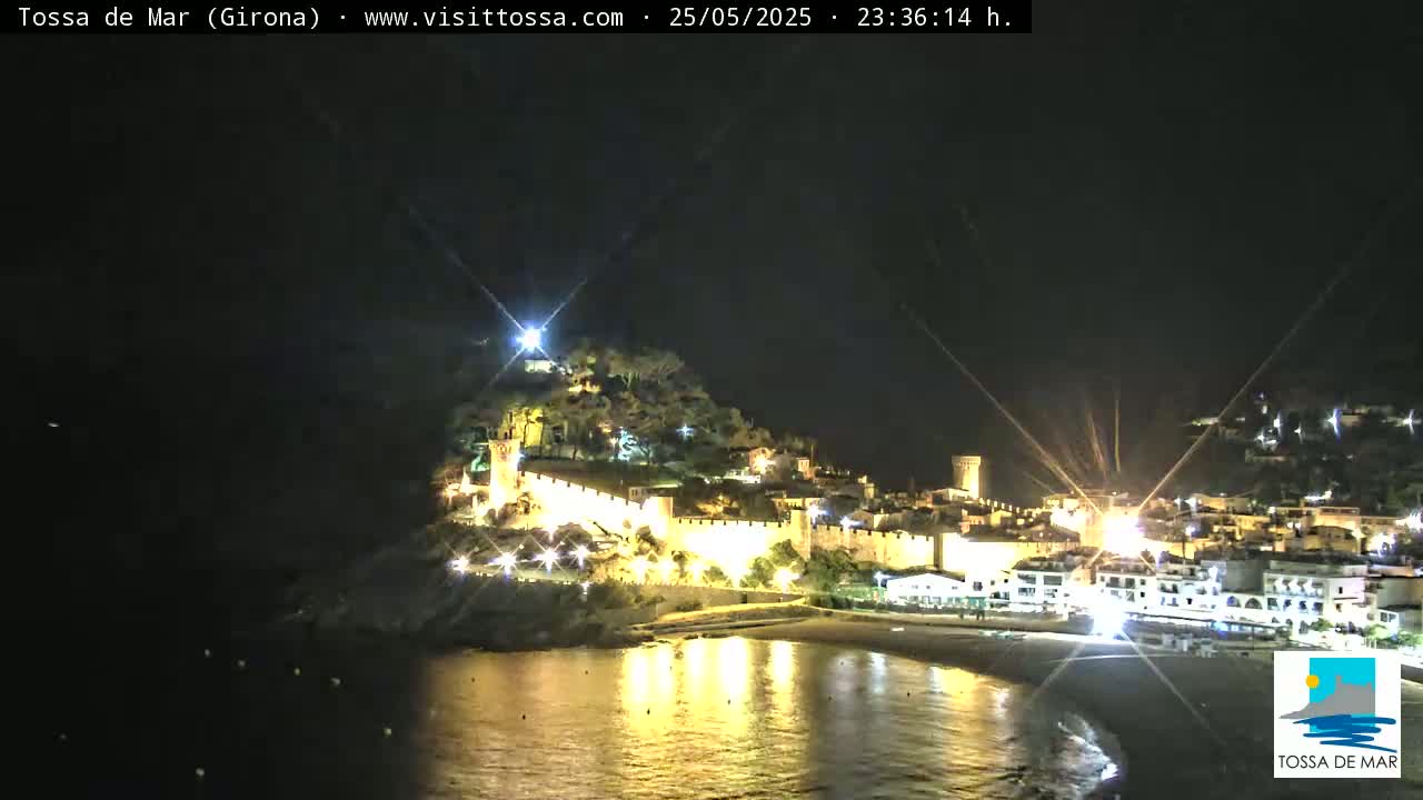 Tossa de Mar Landscape Live Cam - Girona, Catalonia, Spain