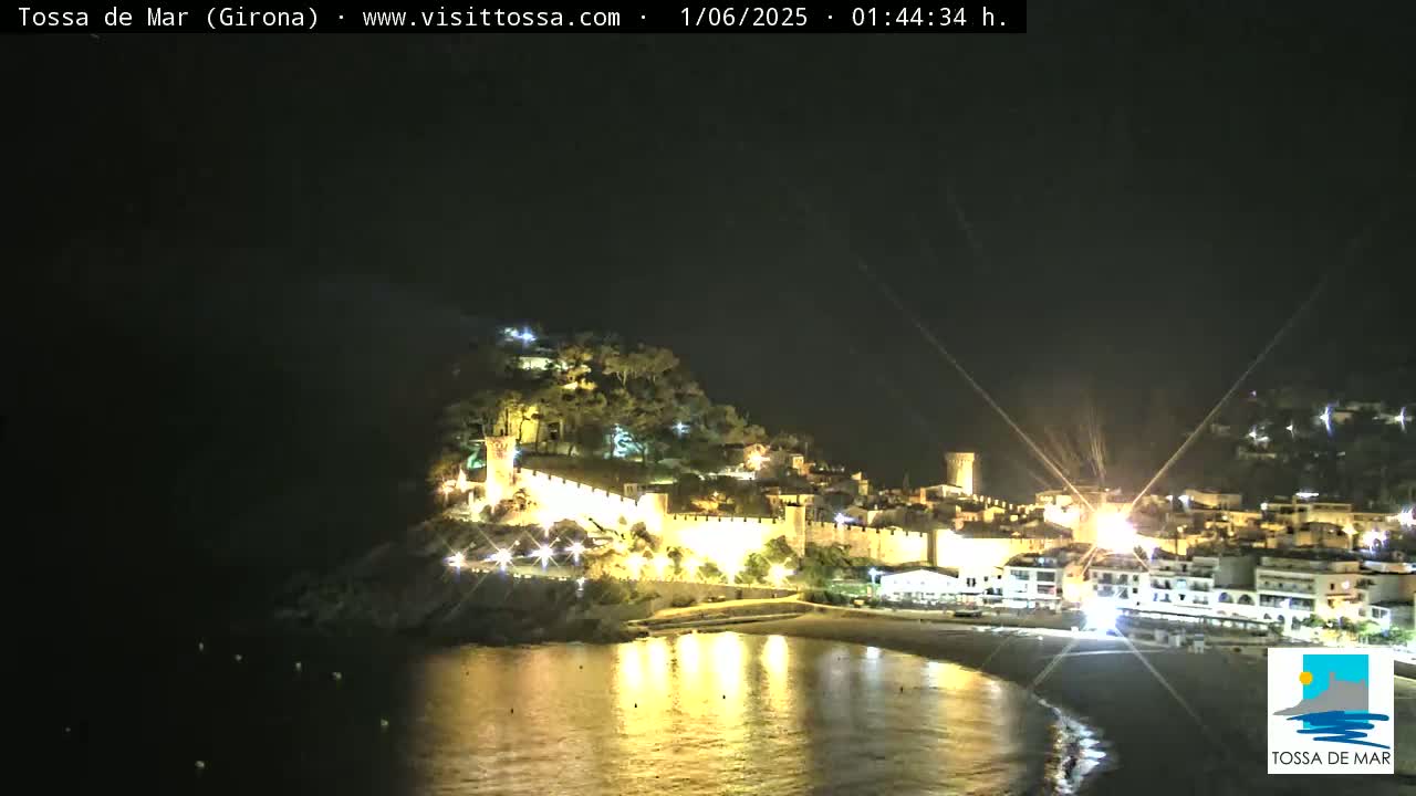 Tossa de Mar Landscape Live Cam - Girona, Catalonia, Spain