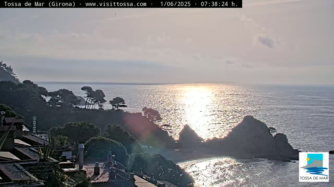 Tossa de Mar Landscape Live Cam - Girona, Catalonia, Spain