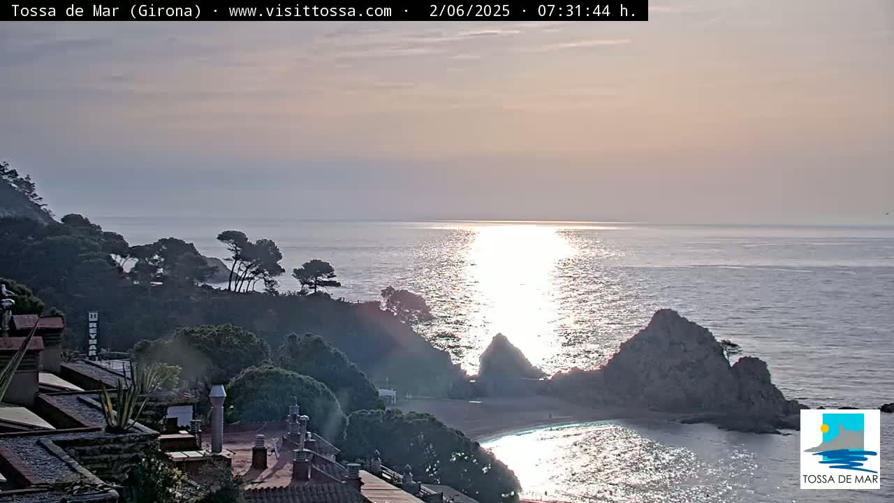Tossa de Mar Landscape Live Cam - Girona, Catalonia, Spain