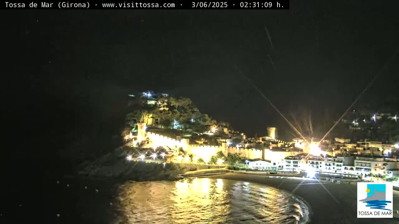 Tossa de Mar Landscape Live Cam - Girona, Catalonia, Spain