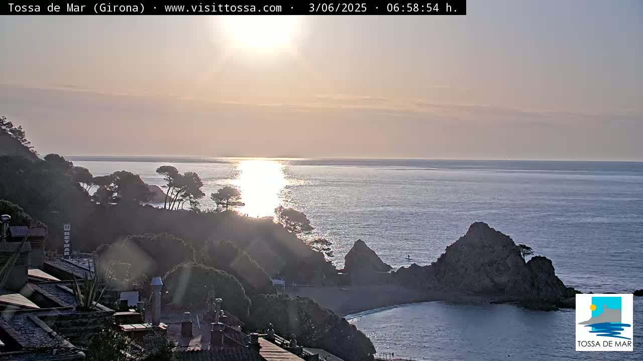 Tossa de Mar Landscape Live Cam - Girona, Catalonia, Spain